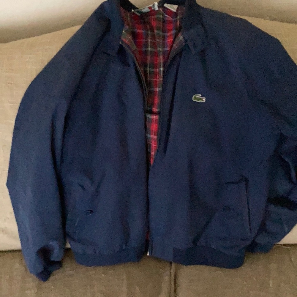 Navy Blue Vintage Izod  jacket
